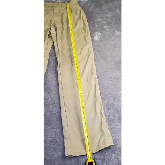 Under Armour UA Loose Fit Tech Golf Pants Men's 32x32 Tan Flat Front Za3-28 - Picture 2 of 12